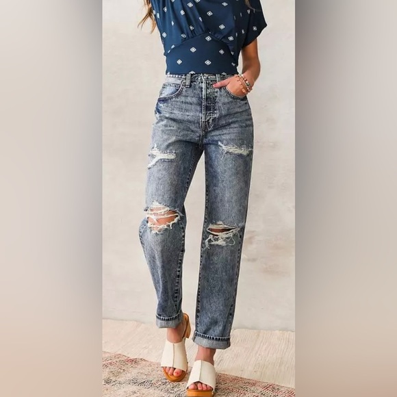 Buckle Willow+Root Vintage Dad Straight Jeans - Picture 5 of 6